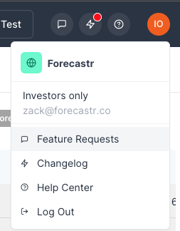 Access Link menu updates