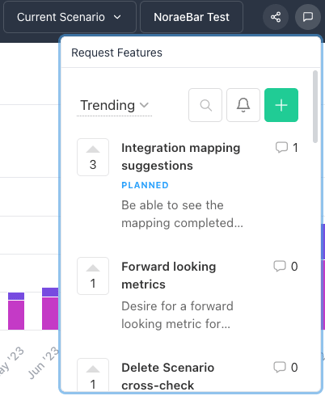 Feature Request widget