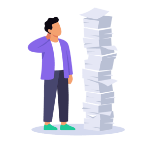 cap-table-startup-neglected-paperwork-stack