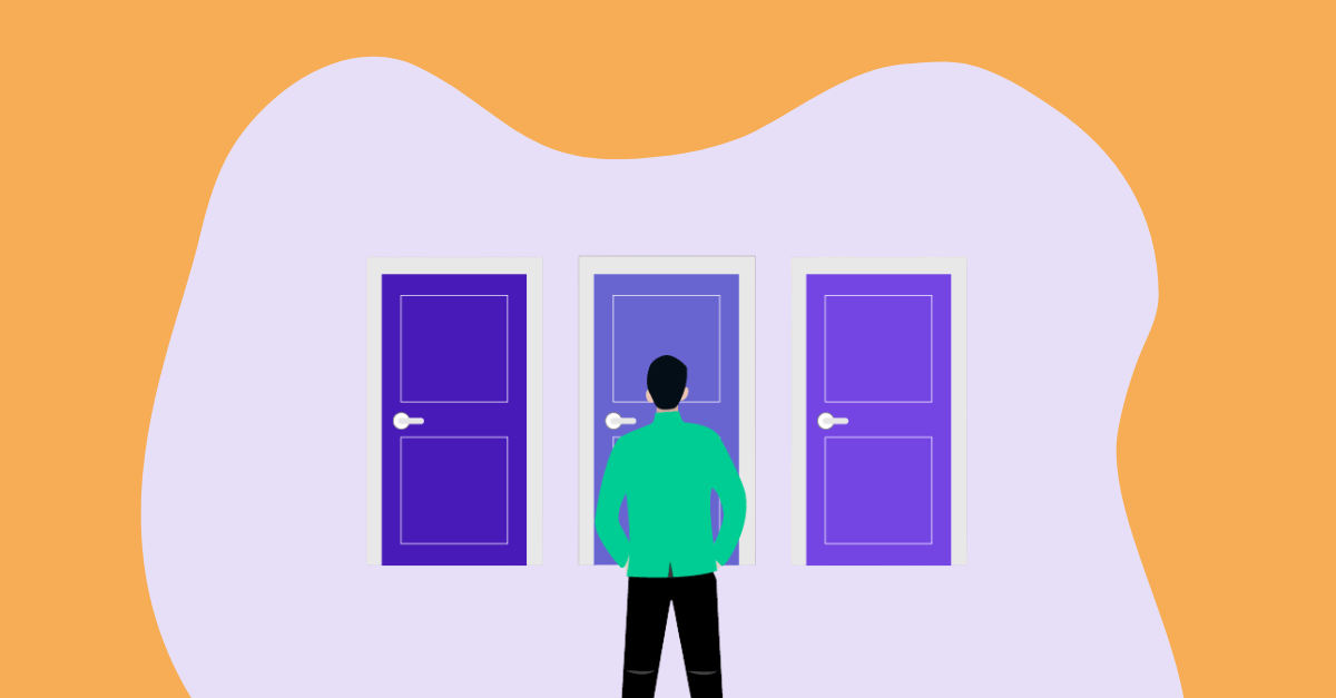 Featured image: Illustration of a founder weighing the cost of financial model