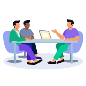 founder-confident-during-investor-meeting