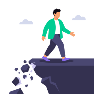 founder-standing-on-crumbling-road-edge
