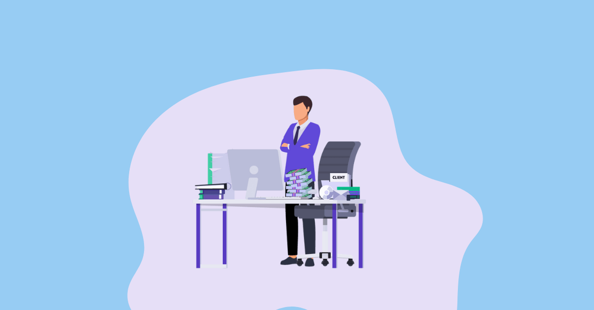 Featured image: Illustration of a founder thinking about working capital