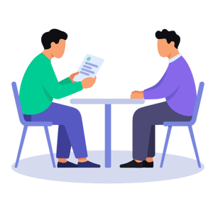 investor-reading-founder-report