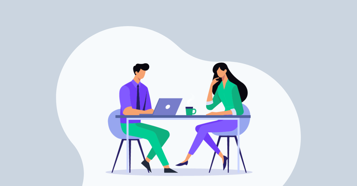 Featured image: Illustration of founder getting soft commitment from investor