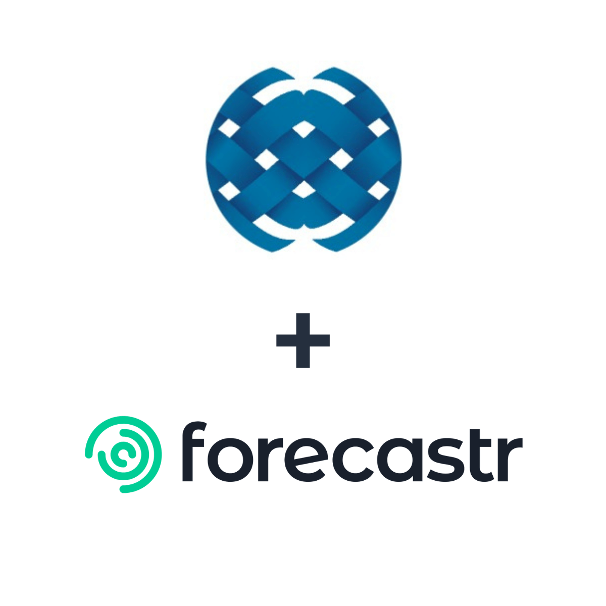 Partnership logos: Forecastr + AllStage