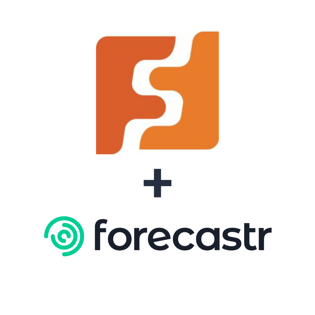Partnership logos: Forecastr + Foundersuite