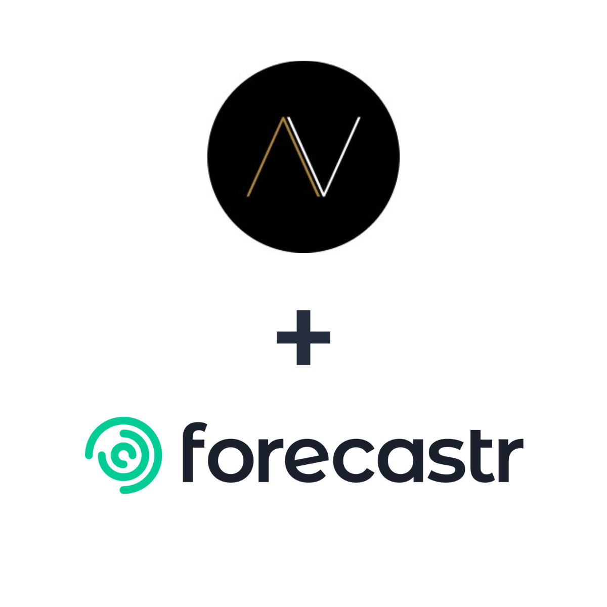 Partnership logos: Forecastr + NeonVest