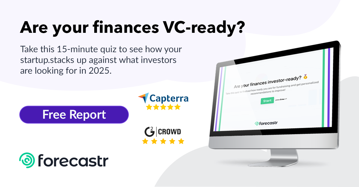 Are your finances investor-ready? Get your score in 15 minutes.